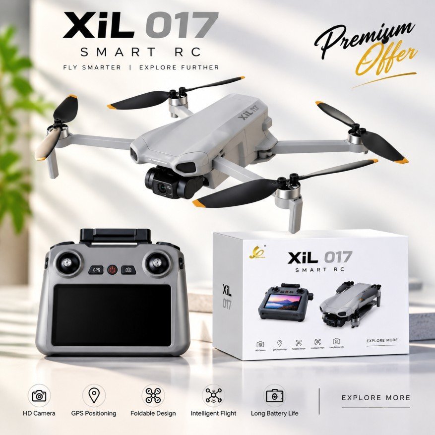 Xil 017 Smart RC Drone with HD Camera